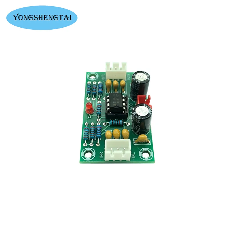 NE5532 Modul Pra-amplifier Operasional Audio Digital Papan Amplifier Depan Preamplifier 5 Kali Tingkat Tegangan Lebar XH-A902