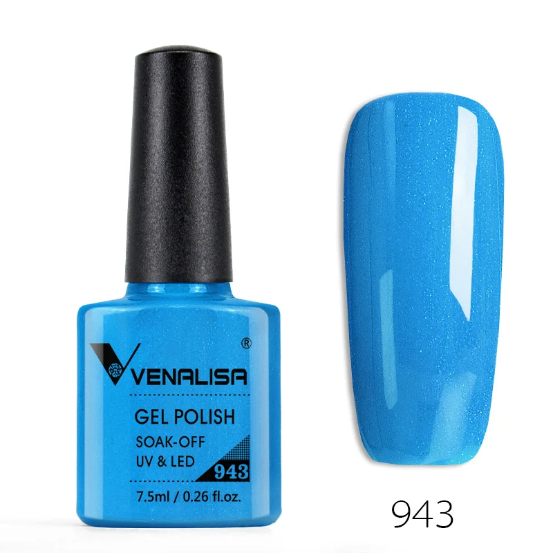 # 61508 Venalisa Gel Nail 7,5 ml Top Coat Top Base Coat Foundation voor UV Gel Polish Beste op Ali Nieuwe Stijl Nagellak Vernis