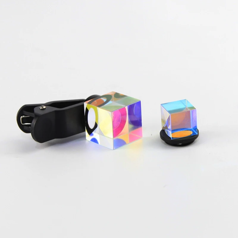 Filter Prism for Phone Camera Lens Optical Glass Magic Glow Effect Photo Crystal Decorative Photography Studio Accessories