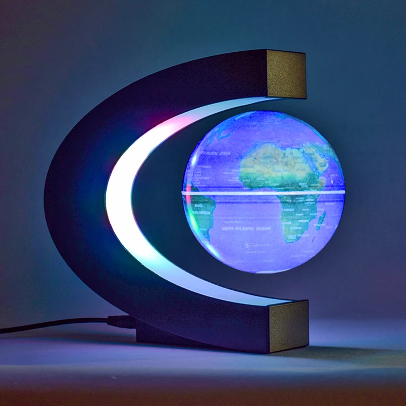 Magnetic Floating Globe With LED Lights Cool Technology Suitable For Men Fathers And Boys Birthday Gifts For Children