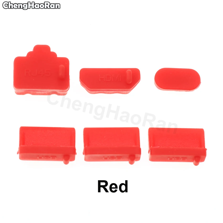 ChengHaoRan-enchufe de silicona para consola PS5, cubierta antipolvo, interfaz USB, a prueba de polvo, para PS4 y PS3