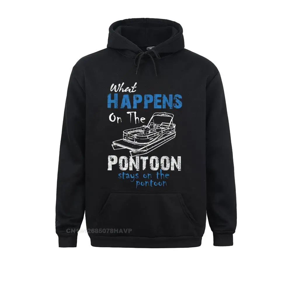 Pontoon Hoodie Funny Boat Gift Tee Shirt For Lake Hoodie Sweatshirts Long Sleeve 2021 New Women Summer Hoodies Street Clothes