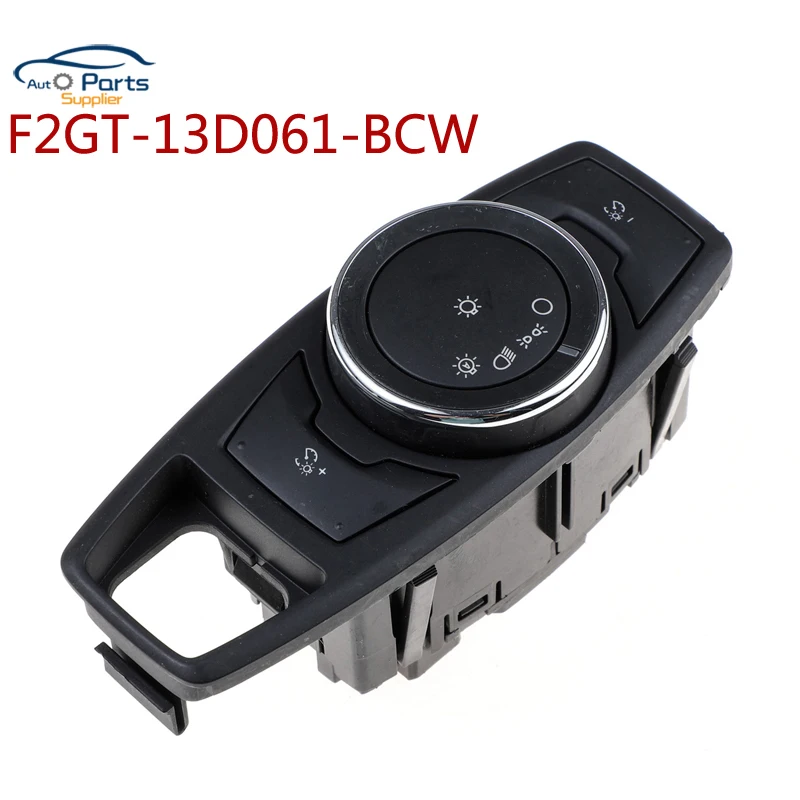 

New F2GT-13D061-BCW Headlight Fog Light Lamp Control Switch Module Button For Ford Edge 2015-2018 F2GT13D061BCW