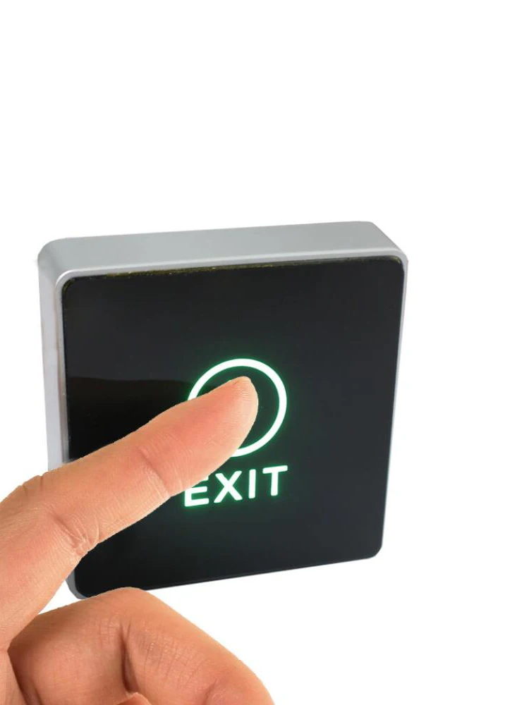 Push Touch Exit Button Door Eixt Release Switch Button With LED Indicator for Home Security Protection access Control Switch