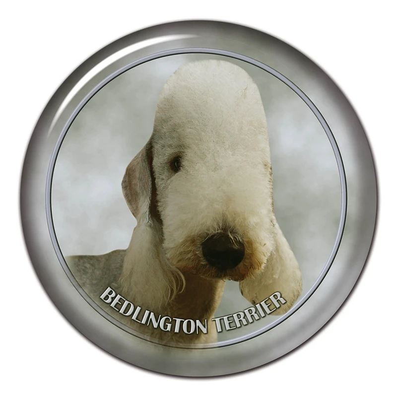 

S30440 #13 см/15 см/17 см ПВХ наклейка Bedlington Terrier стикер на машину с собакой водонепроницаемый для бампера заднего окна ноутбука туалета