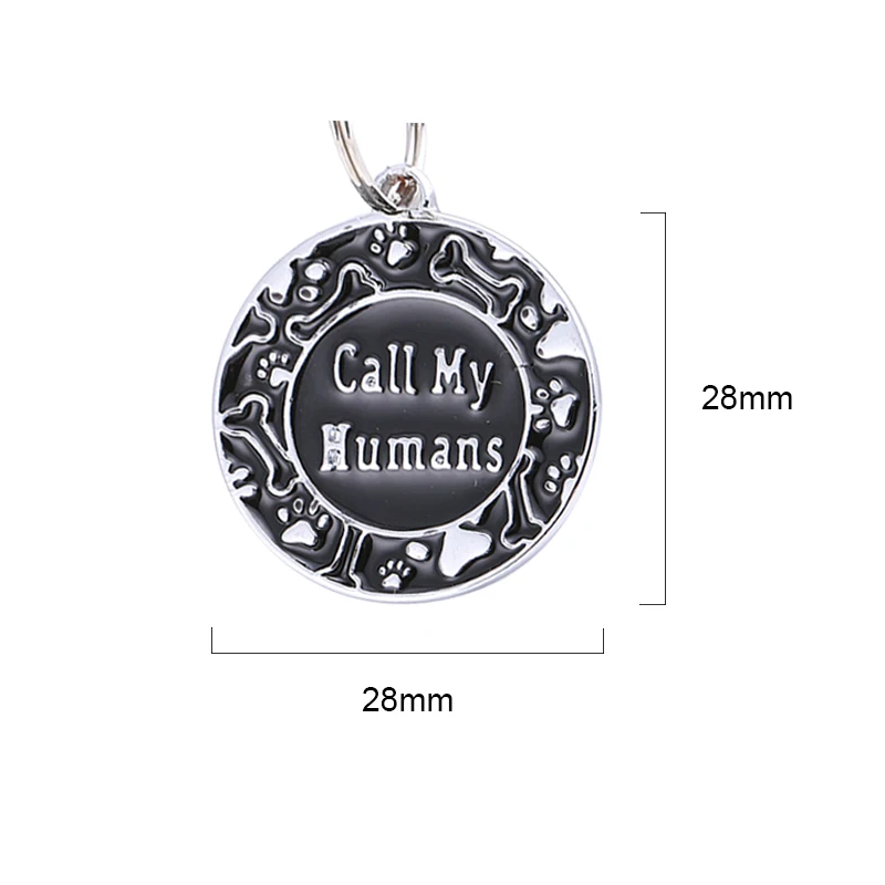 Kostenlose Gravur Haustier Hund ID Tag Personalisierte Katze Welpen ID Tag Haustier Hund Kragen Zubehör Custom Hunde Anti-verloren name Tags Anhänger