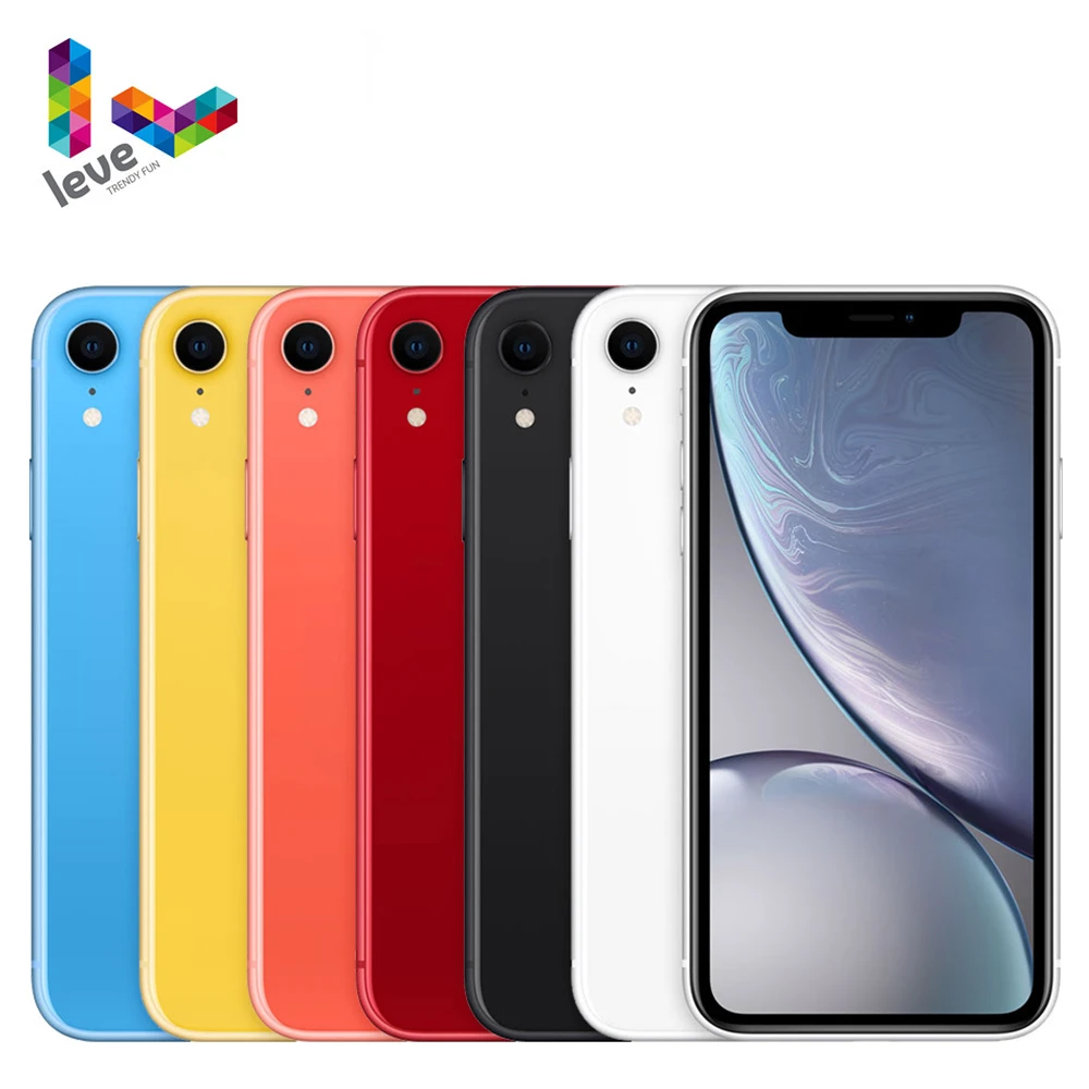 

Original iOS Apple iPhone XR Unlocked Used Mobile Phone 6.1" A12 3GB RAM 64GB/128GB/256GB ROM Hexa Core 12MP 4G LTE Cellphone