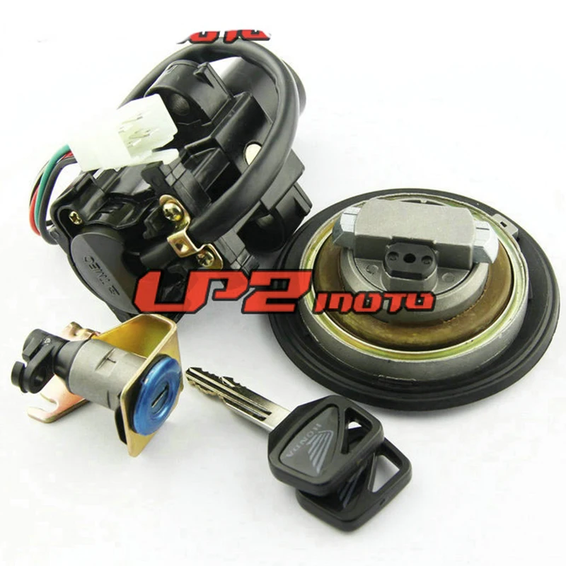 Ignition Switch Fuel Gas Cap Seat Lock Keys Set For Honda CBR250R CBR250RA 11-13 CBR250R/R 2013 CBR300R 15-18 CBR300RA 17-18