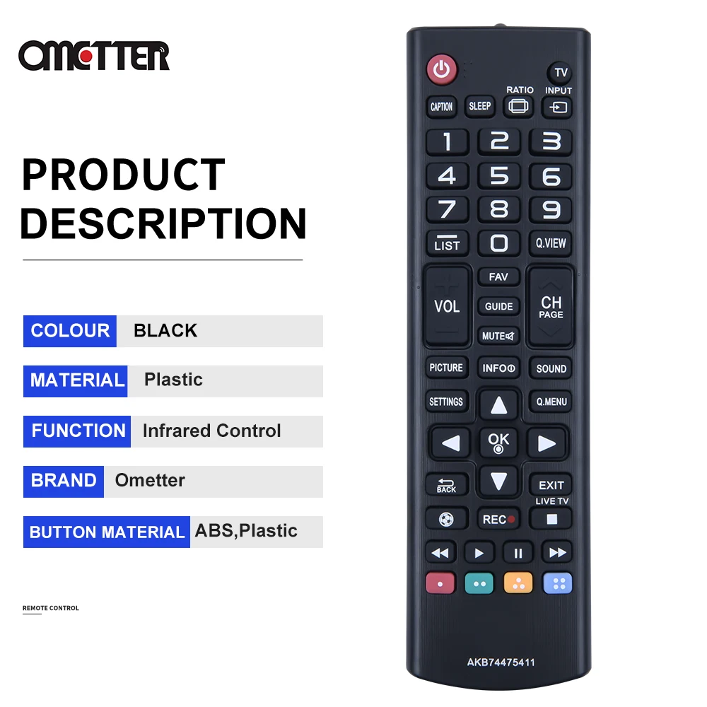 Пульт дистанционного управления AKB74475411, подходит для стандартных ЖК-телевизоров 24LF4820 24LF4820-BU 32LF595 32LF595B