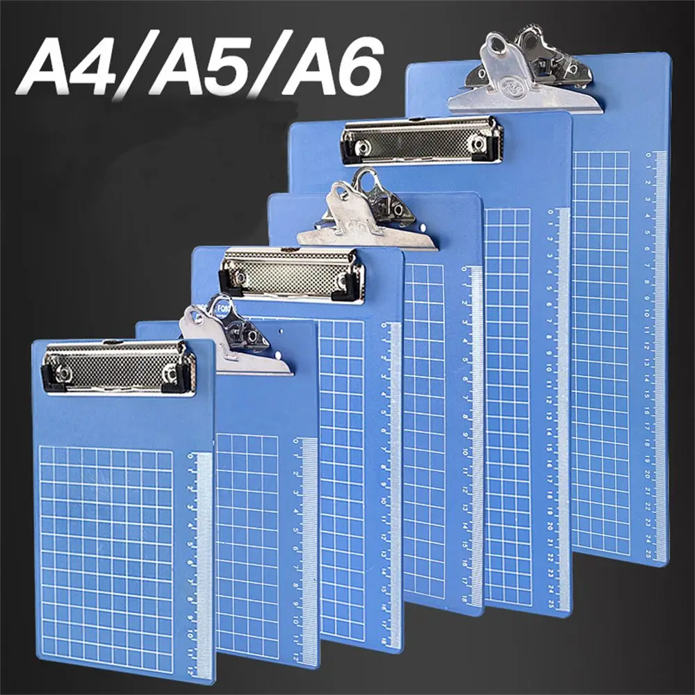 Ticket Storage File Folder Collect Book Writing Pads Menu Bill Folder A4/A5/A6 Clipboard Writing Board Clip A4 Document Holder