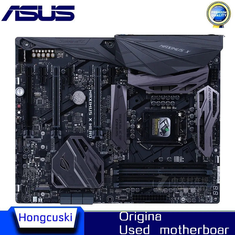 

ASUS ROG MAXIMUS X HERO motherboard Socket LGA1151 DDR4 Z370
