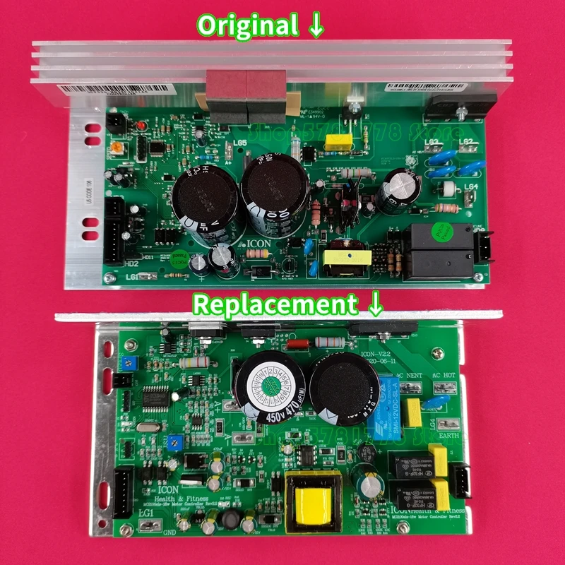 Original Treadmill Motor speed Controller MC2100ELS-18W for ICON PR OFORM Treadmill Lower Control Board Power Supply Board