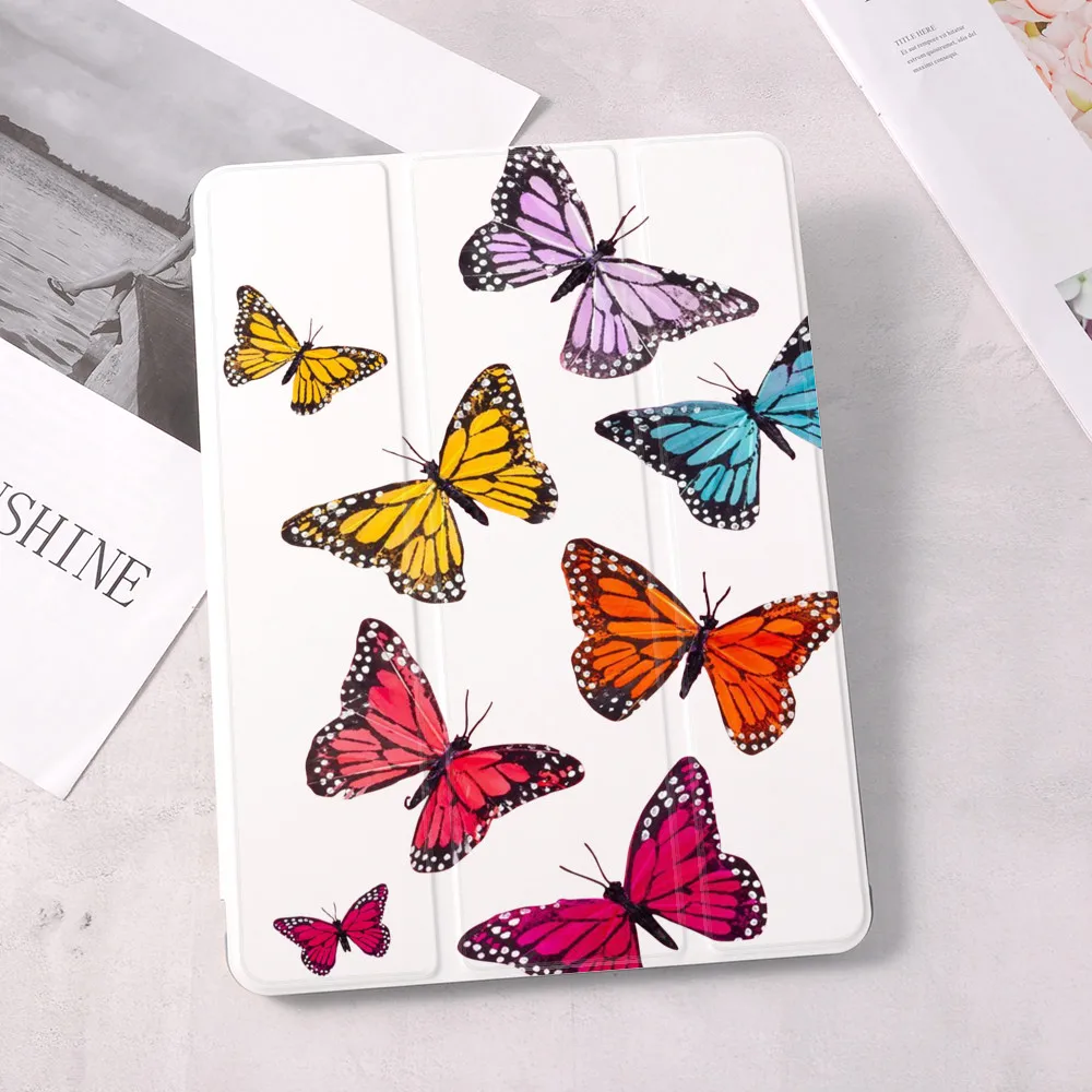 

Умный чехол Monarch Butterfly для iPad 10,9 дюйма Air 4 2020 10,5 дюйма 5th 6th 10.2 8th 12,9 дюймов Pro 2018 Mini 4 5