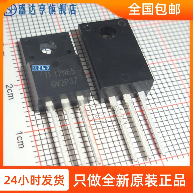 

10Pcs/Lot AOTF12N65 TF12N65 12A 650V TO220F DIP MOSFET Transistor NEW Original In Stock