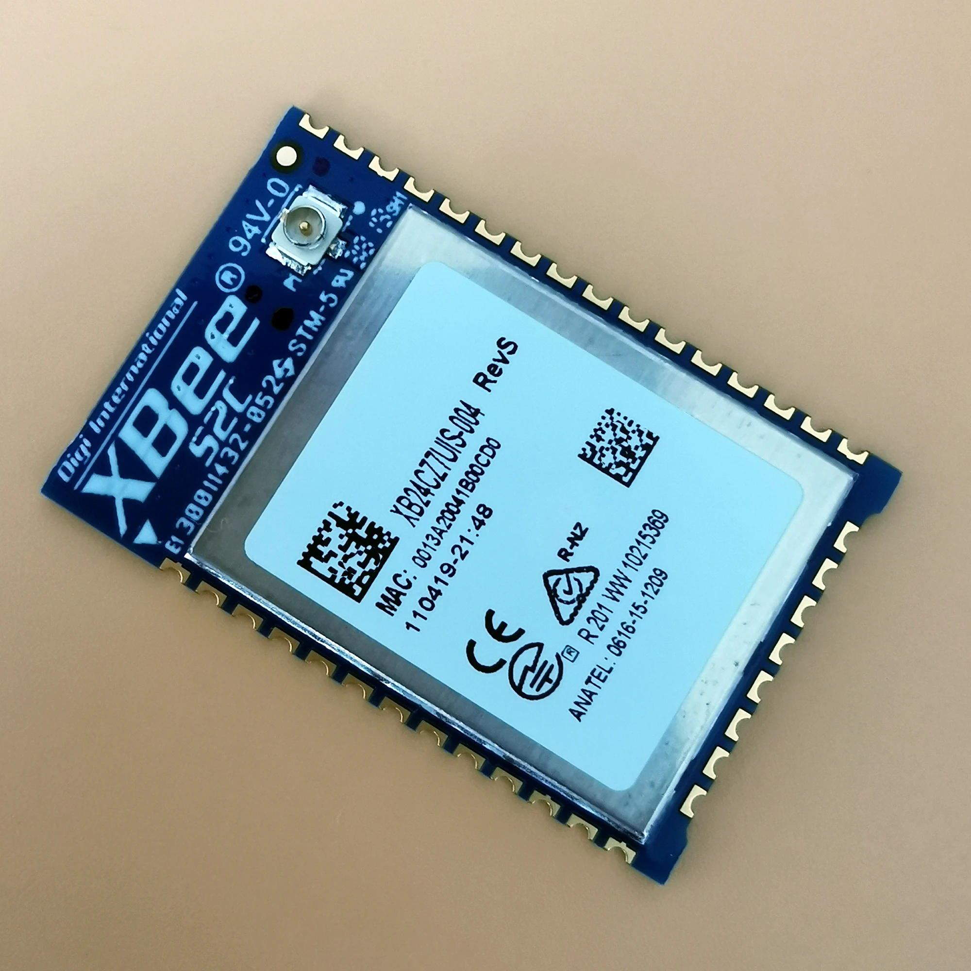 Digi XBee S2C Xb24cz7uis-004 Wireless ZigBee Module Is Suitable for Oil Field Instrument Solar Energy