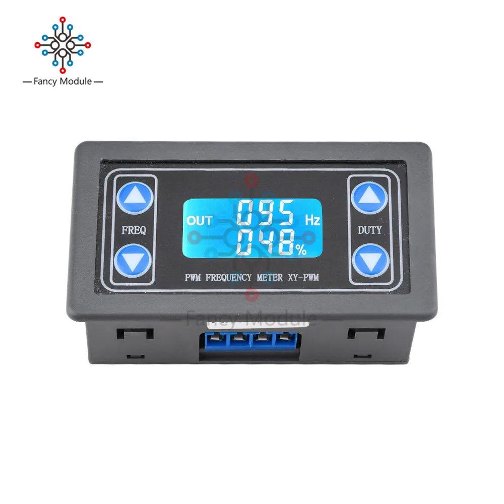 1Hz-150KHz Adjustable Meter PWM Signal Generator Frequency Meter DC 3.3-30V Liquid Crystal Display Duty Cycle Frequency