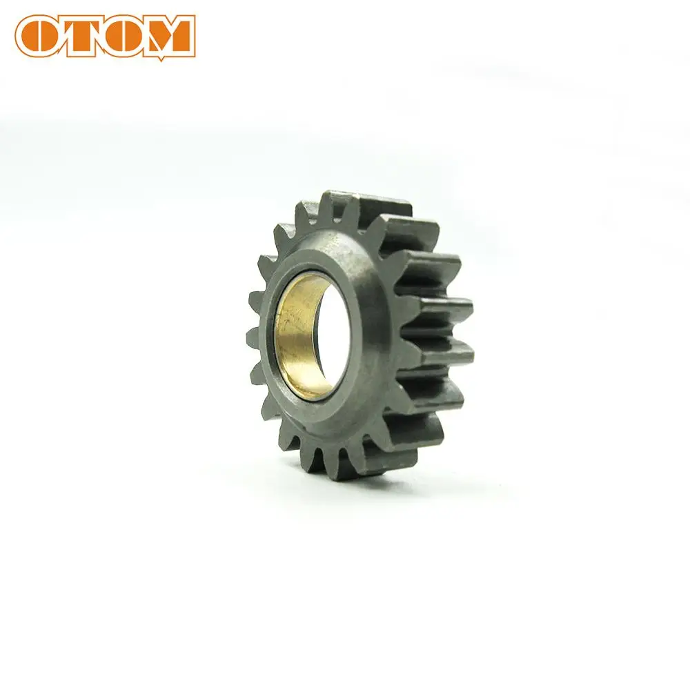 OTOM NC250 Start Double Gear (small) For ZONGSHEN NC250 Parts ZS177MM RX3 KAYO Motoland BSE Megelli Asiawing 250cc Pit Bike Moto