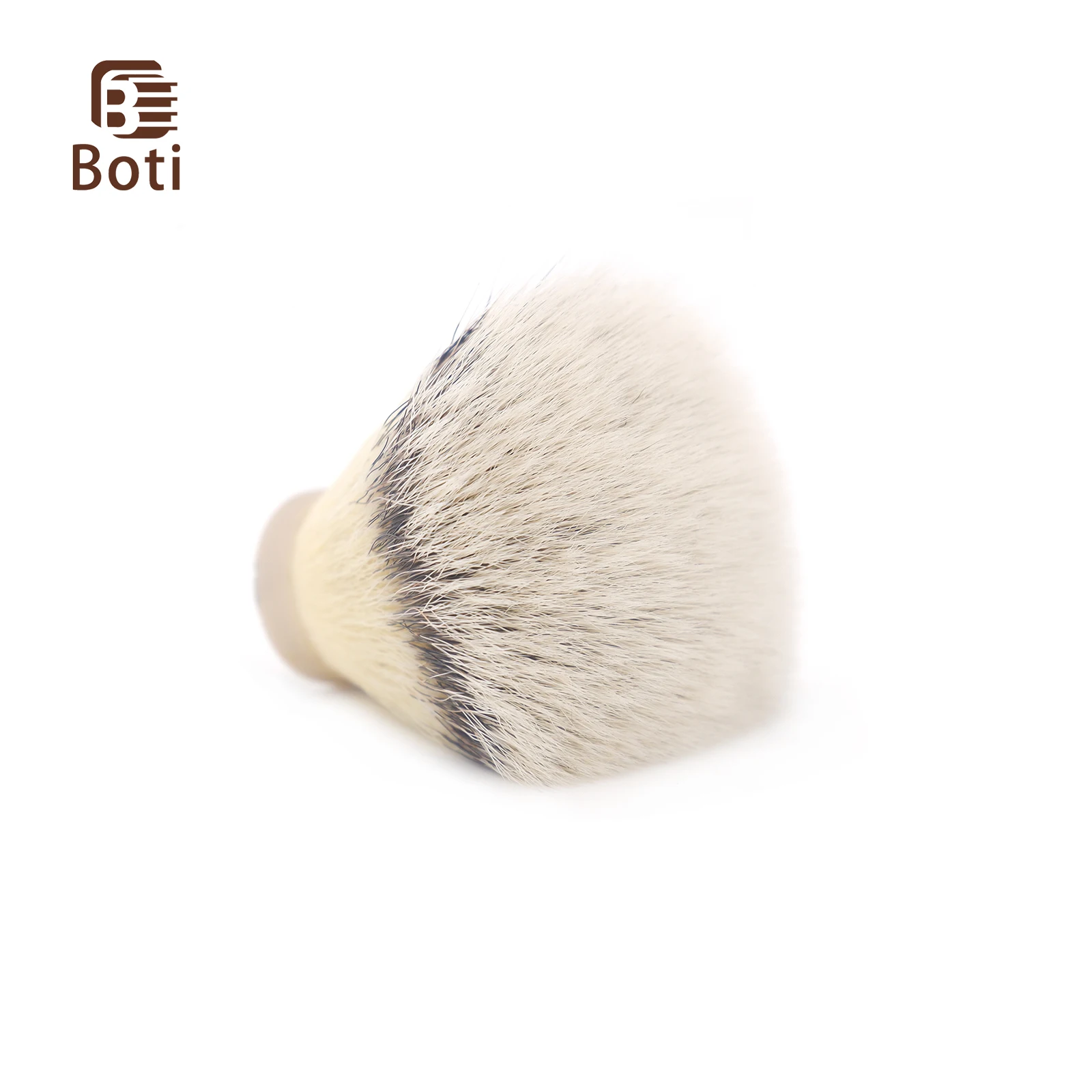 Boti Brush-Handmade The Newest 3 Color Synthetic Hair Knot Fan Shape Shaving Product Men\'s Daily Cleaning Beard Brush Tool