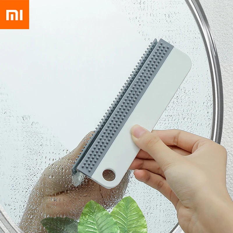 

Xiaomi Mijia Multifunctional Water Wiper Squeegee Blade Silicone Home Car Wash Window Glass Clean Shower Tool Mini Glass Cleaner