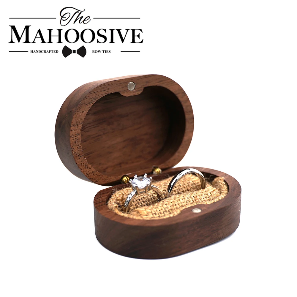 Wholesale Wood jewelry Ring Box,Rustic Wedding Wooden Ring Holder,Customized Wedding Ring Bearer Wood Gift Box