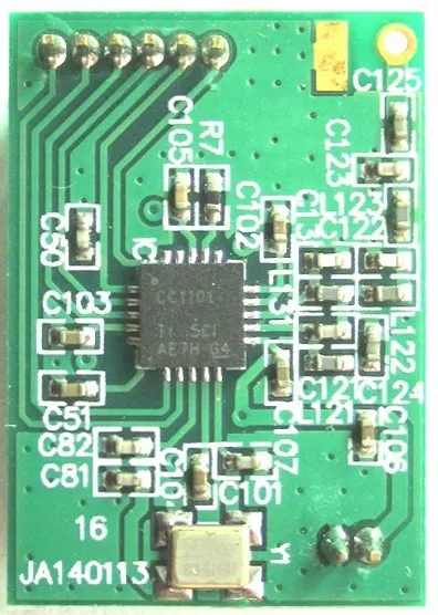 CC1101 wireless module 433M with spring antenna