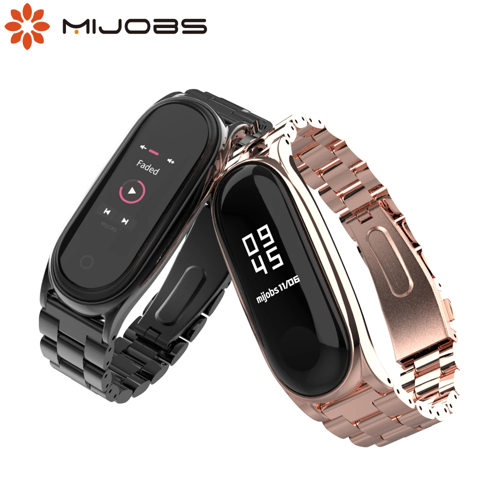 Mi Band 5 Strap Metal Milanese Bracelet for Xiaomi Mi Band 4 Wristband My Band Strap 3 for Miband 3 4 5 NFC Global Version