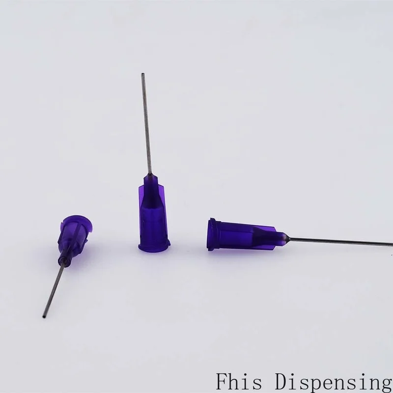 1 pollice 21G PP Luer Lock lunghezza del tubo precisione S.S erogazione punte smussate confezione da 30