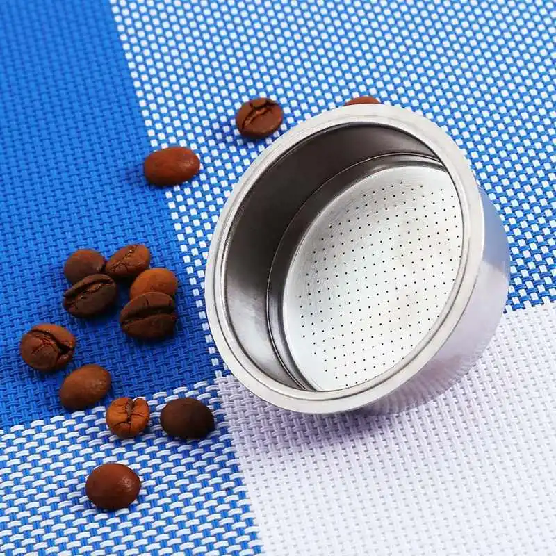 Stainless Steel 2 Cup Pressurized Coffee Filter Basket Strainer Coffee Maker Accessories Home Kitchen Coffee Machine Filters images - 6