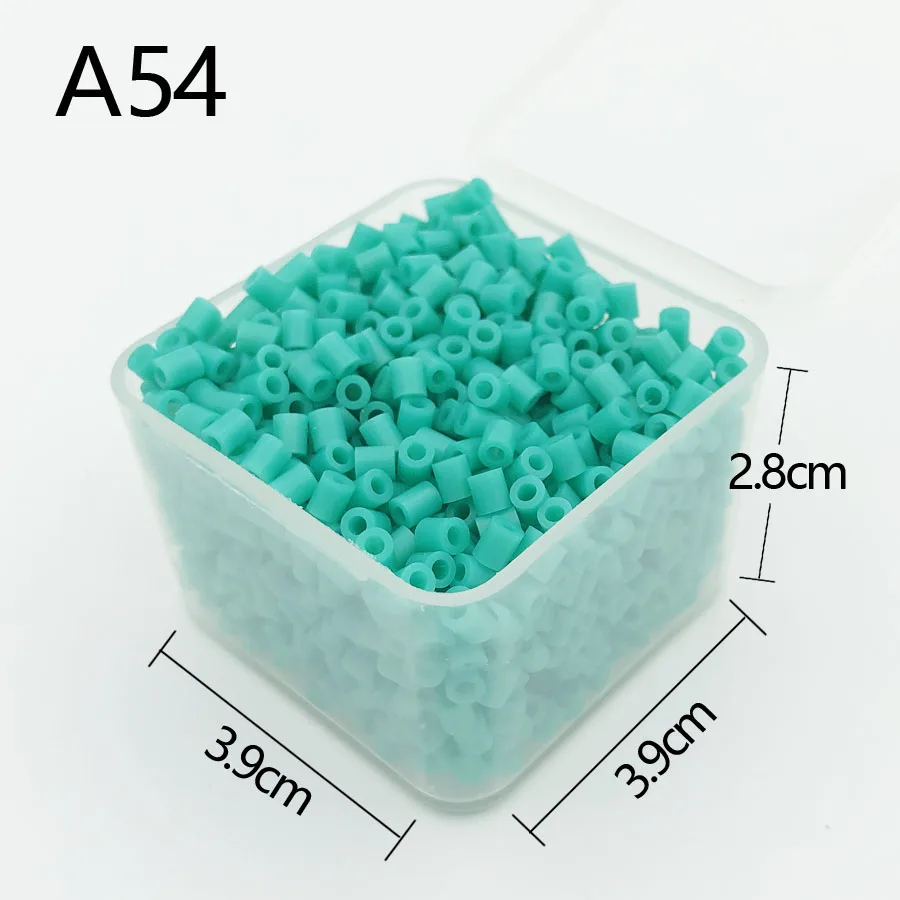 2.6mm/1200pcs/Box Packing Hama Beads Easy to Store For Kids Perler Iron Beads Fuse Handmade Gift Children Toy