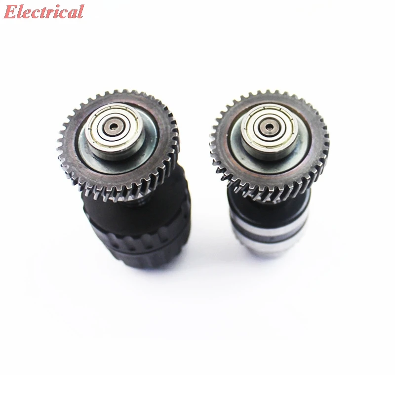 1pc Electric Hand Drill Chuck For Hanchon 6107 High Power Of Gear Assembly 10A Drill Gear Output Shaft Parts