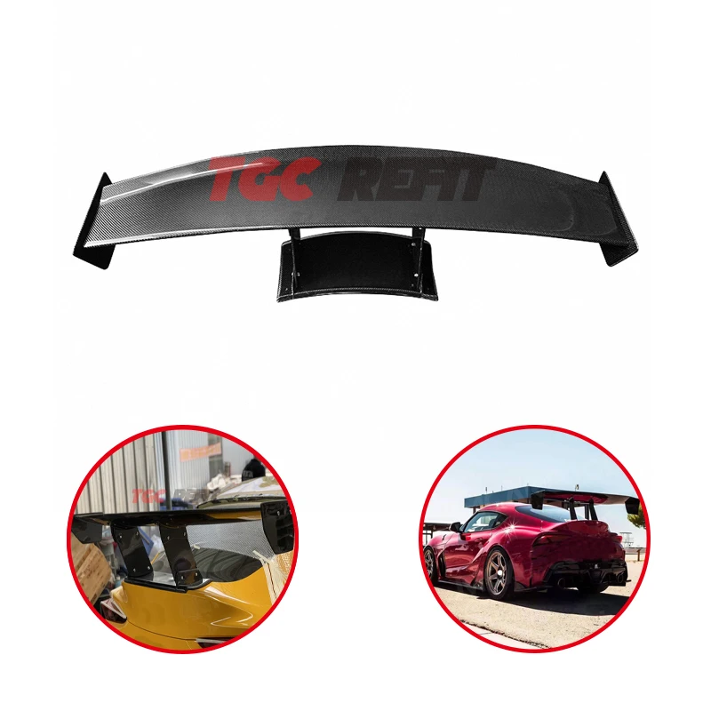 Carbon Fiber Car Accessoris Rear Trunk Wing For Toyota Gr Supra A90 A91 Mkv Varis Style Rear Spoiler High Quality Lip Wings