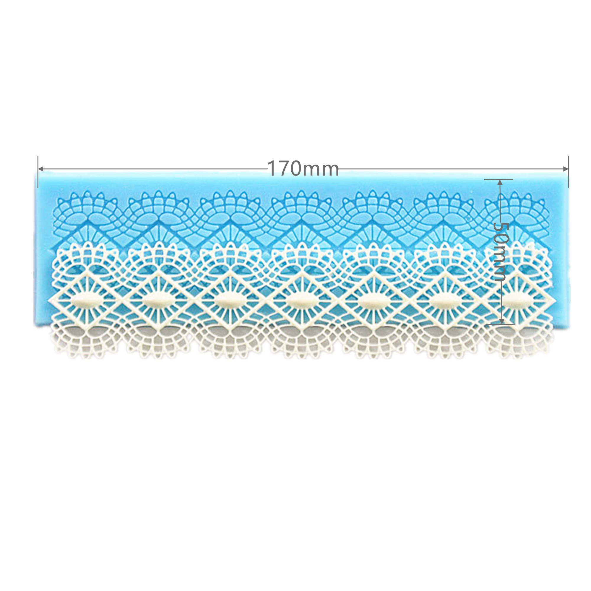 Lace Mat Fondant Flowers Decoration Silicone Cake Molds Surafcraft Tools Bakeware Baking Tools Cake Decorating Lace Mold M880