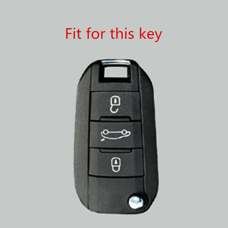 Soft TPU Car Key Cover Protective Case Shell For Peugeot 3008 208 308 508 408 2008 307 4008 For Citroen C4 Interior Accessories