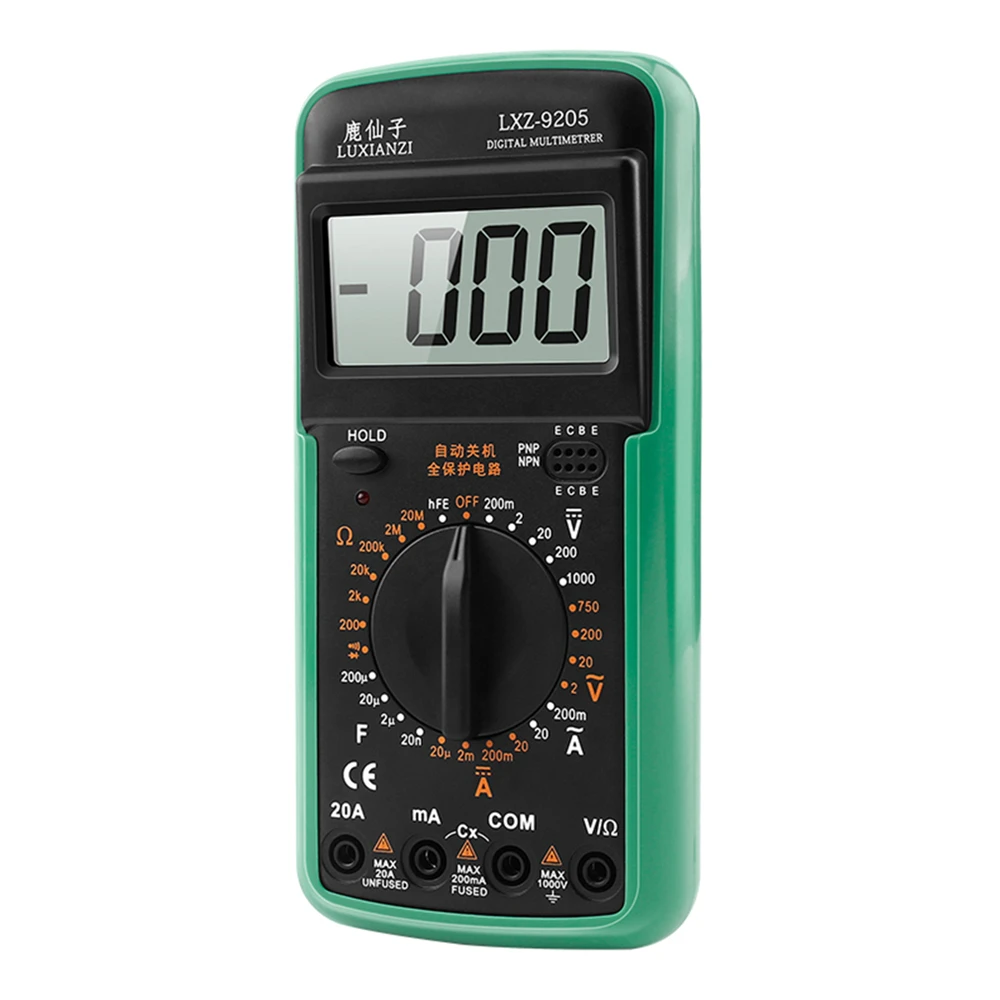 LUXIANZI Digital Multimeter Professional Tester Smart Multimeters Mini Multimetro RMS Voltmeter Ammeter