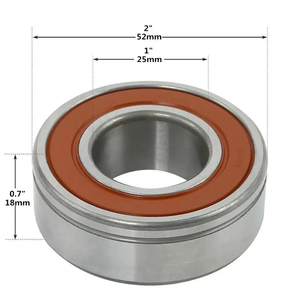 محمل كروي مختوم من الفولاذ للدراجات النارية لنماذج Harley Touring 21 "23" 26 "30" 32" العجلات الأمامية ABS