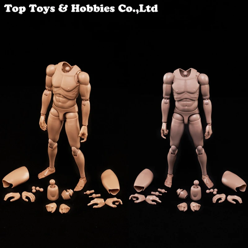 

In Stock 1/6 Scale MX02 Male Body With Neck Connector Art Model Europe Skin/Asia Skin 12'' Action Figure Doll Toys