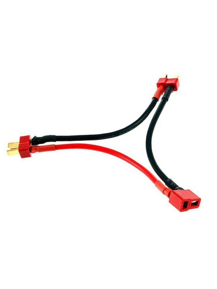 T-Plug Y Wire Harness Female to Male T Plug Parallel Battery Pack Connector Cable For Rc Lipo Battery Rc Model