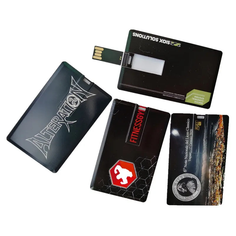 10ピース/ロットビジネスクレジットカードusbフラッシュドライブペンメモリスティックディスクカスタムロゴdiyロゴUSB2.0 1ギガバイト2ギガバイト4ギガバイト8ギガバイト16ギガバイト32ギガバイト