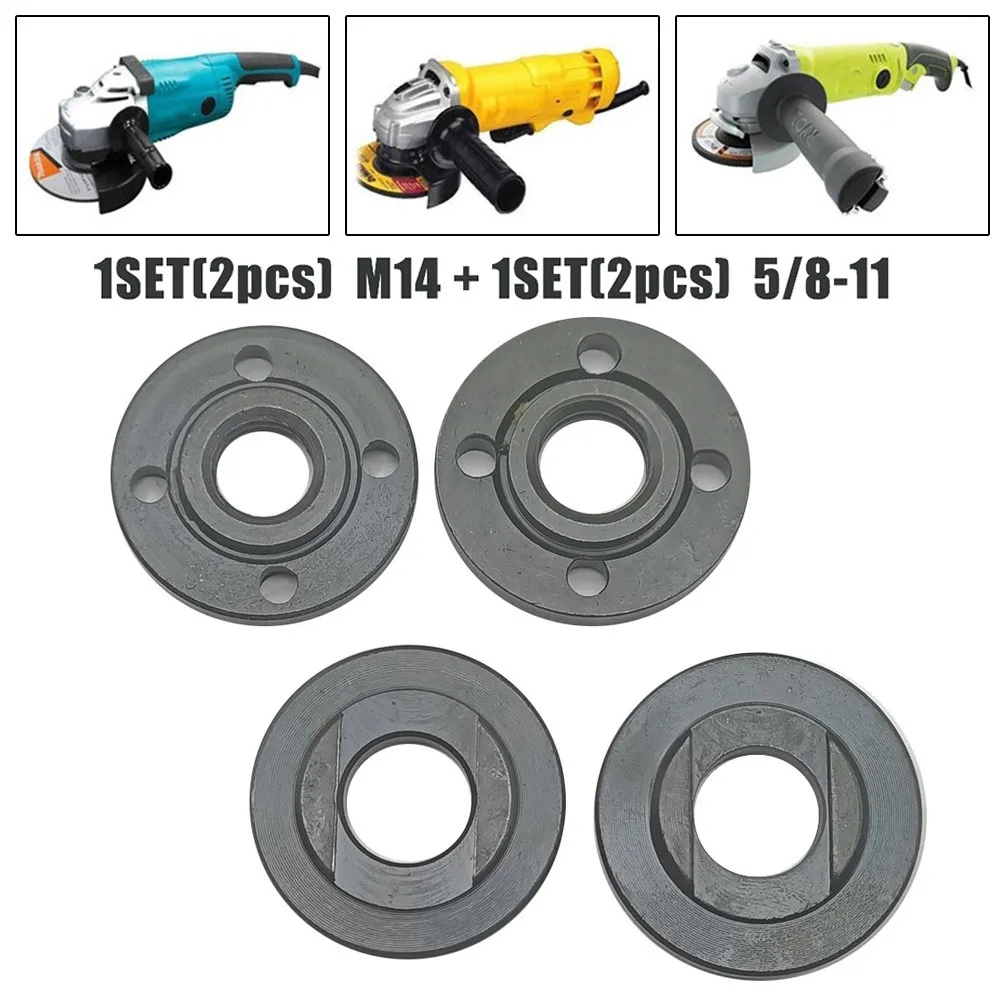 4Pcs/Set M16 Thread Angle Grinder  Flange Lock Nuts Power Tool Grinder Grinder Replacement Accessories