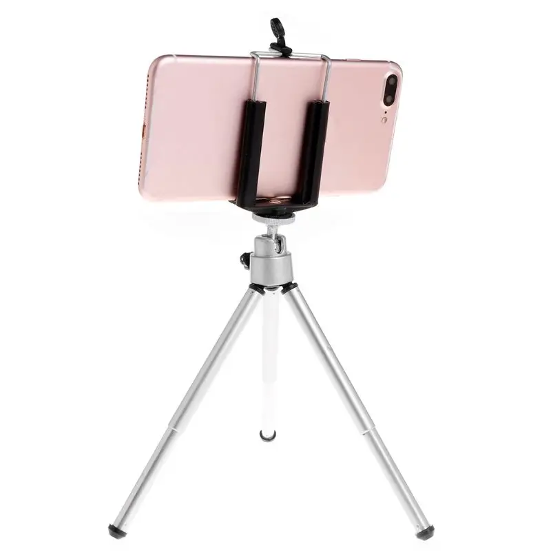 Chân Đế Tripod Có Clip Quay Hợp Kim Nhôm Giá Đỡ Cho Điện Thoại Laser Máy Ảnh SLR Kỹ Thuật Số