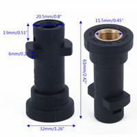 Pressure Washer Adapter Connector Bayonet 1/4 Foamer For Karcher For KÄRCHER All K2, K3, K4, K5, K6 & K7