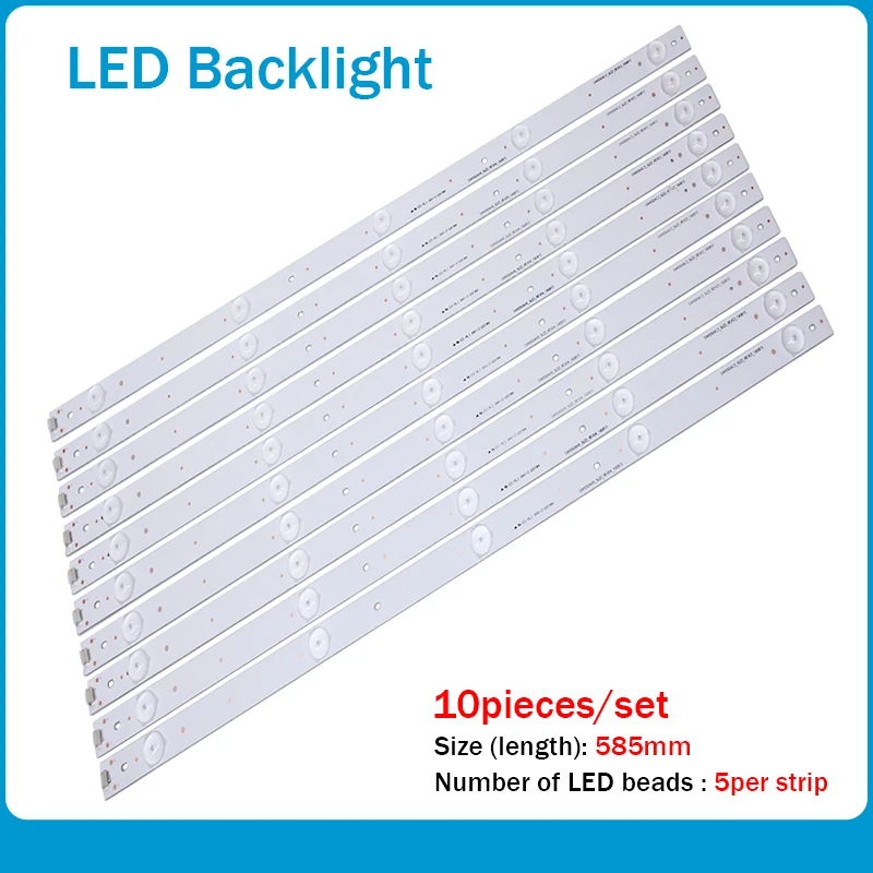 LED Backlight strip 5 Lamp For Hisense 55