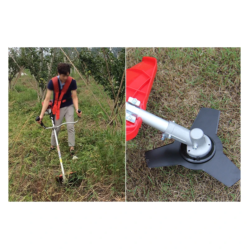 CG430T Multifunctionele landbouwbosmaaier Benzine grasmaaier Aan de zijkant gemonteerde grasmaaier kan heggen en takjes snijden