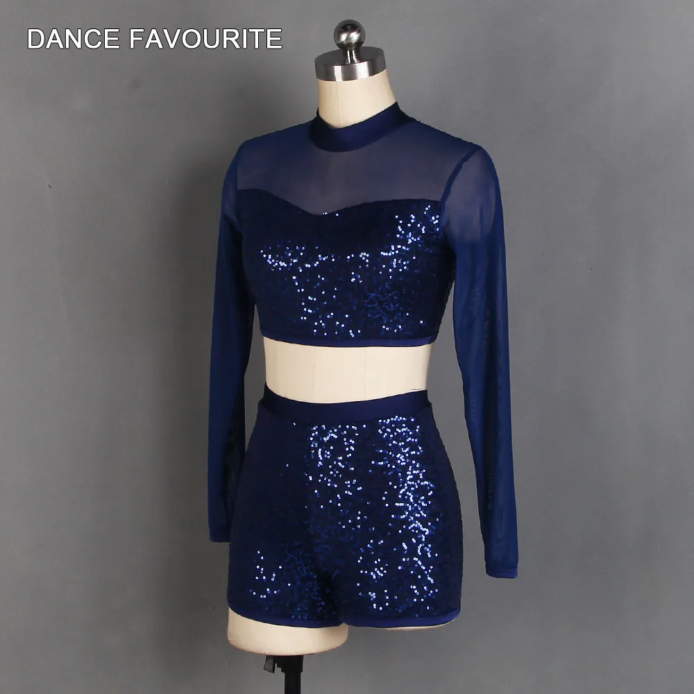 Dance Favourite Dance Costumes 20508 Sequin Spandex Bodice Performance Ballet Costume Dance Skirt Lyrical & Contemporary  Dress