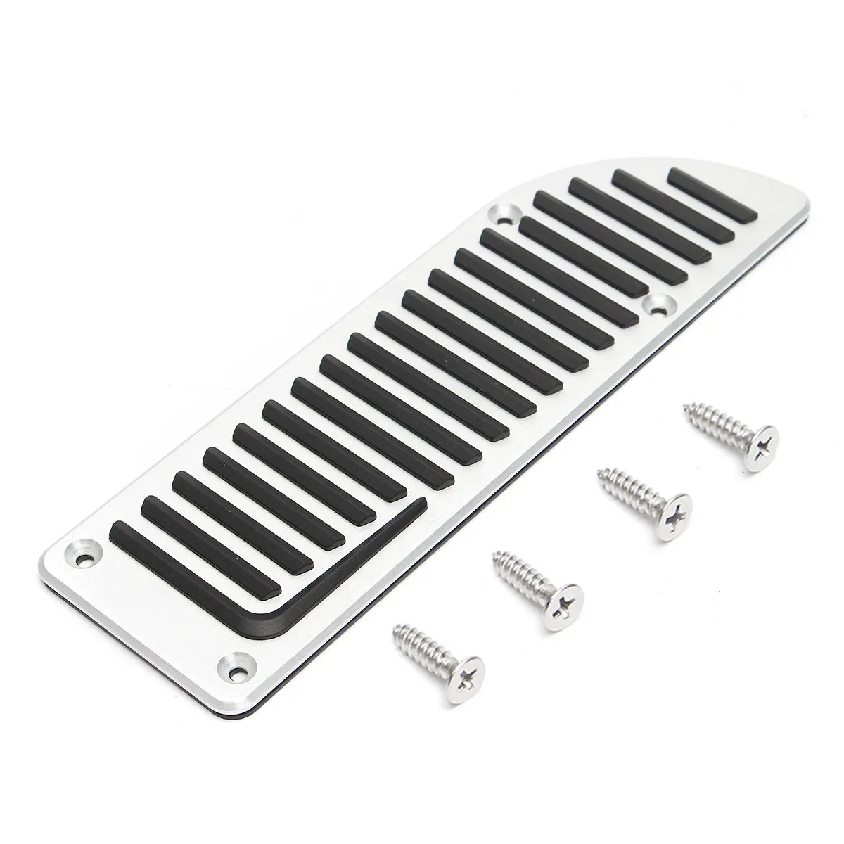 

1 Set Car Aluminum Footrest Rest Gas Pedal Pad for for Volvo S60 V60 XC60 V70 XC70 S80