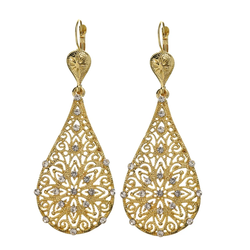 Orecchini Pendenti Con Perla Di Fiume In Acciaio Inox Placcato Oro Rosa 2470000003543 - Foto 7