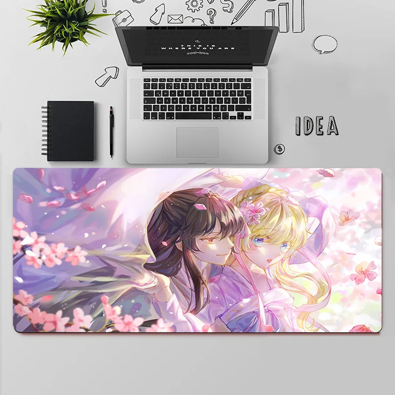 Who Made Me A Princess Gaming Mouse Pad Large Mouse Pad PC Gamer Computer Mouse Mat Big Mousepad XXL Keyboard Desk Mat Mause Pad