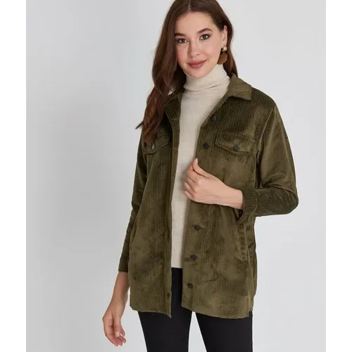 Candlestick Women Khaki Jacket