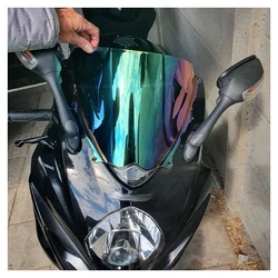 Windscreen For 2007 2008 Suzuki GSX-R1000 GSXR1000 GSX-R GSXR 1000 K7 K8 Screen Windshield Smoke Blue Iridium Transparent