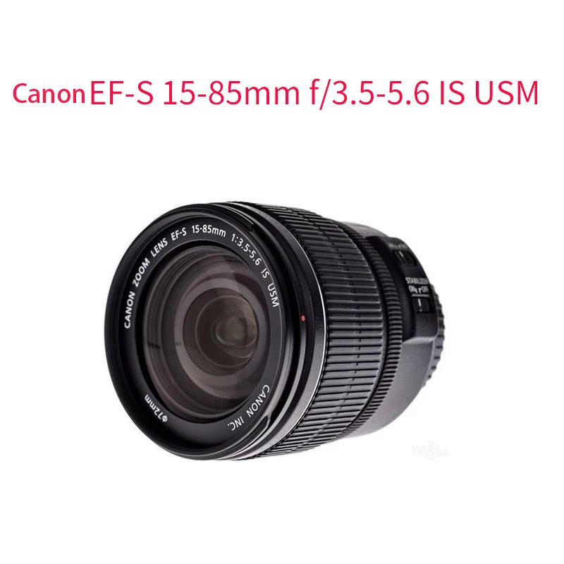 BIZOE-Capucha de lente de cámara Canon, accesorio para cámara DSLR, con hebilla trasera de loto de 72mm, EW-78E15-85mm f/3,5-5,6 IS USM, EOS7D7D2